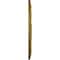 Ekena Millwork Bellona Ceiling Medallion (Fits Canopies up to 3 5/8"), 23 5/8"OD x 3 5/8"ID x 1 1/8"P, Gold CM23BEGLS - alternate 5